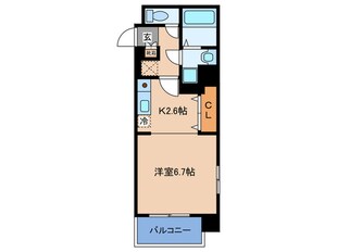 メゾンドヴィレ都島の物件間取画像